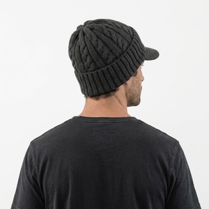 Gorro de Punto Unisex Premium al por Mayor, Gorro de Invierno de Color Sólido con Puño Acanalado, Tejido a Mano, Estilo Casual para Adultos 56-58CM - Product Image 6