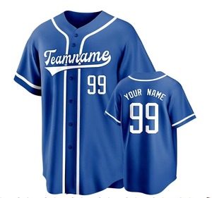 Wholesale Custom Baseball Jersey Men Women Sports Team Uniform Breathable Mesh Fabric Factory Supplier Zunair Industry - Product Image 3