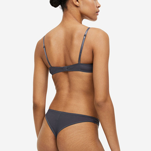 Culottes bikini en chanvre pour femmes - Culottes respirantes sans coutures à taille mi-haute - Product Image 4