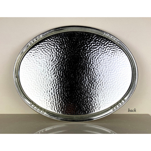 Heavy Duty Stainless Steel Serving <b>Tray</b> <b>Mirror</b> Finish Elegant Food Presentation Platter For Catering Dining Table Service - Product Image 4