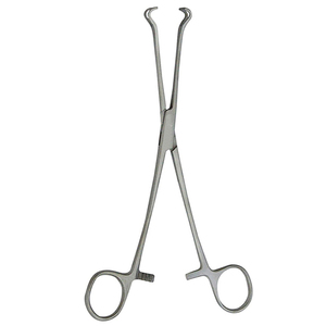 Pinzas Allis para tejido, 15 cm, de acero quirúrgico veterinario, 4x5 dientes, 6 pulgadas, pinzas quirúrgicas, precio económico - Product Image 6