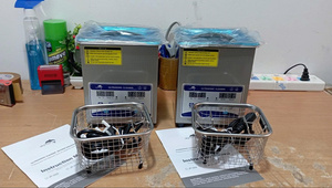 Machine de nettoyage ultrasonique 3,2 L VS-20A 120W en acier inoxydable pour le nettoyage de bijoux, lunettes et outils - Product Image 6