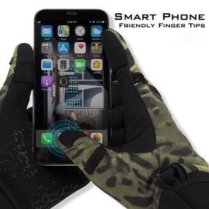Custom Waterproof Fishing Gloves Non Slip Hook and Loop Polyester Outdoor Motorcycle Gloves with Sun Protection - Product Image 5
