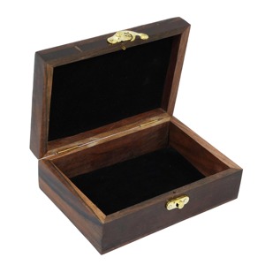 Boîte de rangement en bois imprimée pour papeterie, bijoux, stylos et crayons – Vente en gros - Product Image 4