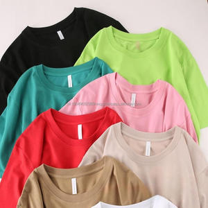 Matériel populaire unisexe 210gsm glace soie coton T-shirt blanc o-cou t-shirts pour la conception de logo - Product Image 2