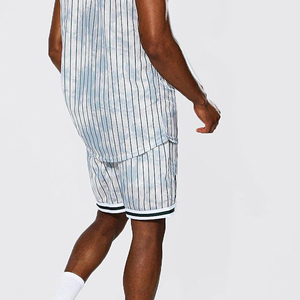 Custom All Over Graphic Printing Polyester Beach Shorts Mesh Sublimation Printed Basketball Shorts - Product Image 3