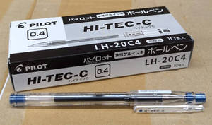 ปากกาเจลพลาสติก PilotHi-TEC-C 0.5 มม. รุ่น LH-20C5 พร้อมหมึกสีน้ำเงิน/แดง - Product Image 3