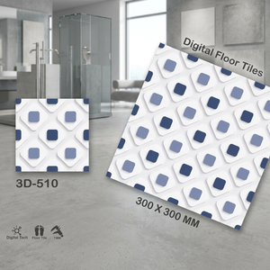 ยี่ห้อวิสตาร์กระเบื้องเคลือบเงากันลื่นขนาด12X12แบบดิจิตอลลายสระว่ายน้ำดีไซน์3D ล่าสุด - Product Image 3