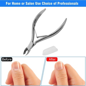 Cortacutículas Profesional, Herramienta para Recortar la Piel de las Uñas, Acero Inoxidable de Precisión, Instrumento de Manicura de Alta Calidad - Product Image 3
