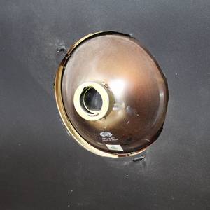 Mueble bar negro Vandana Maxima Orion con encimera de madera de mango - Product Image 5