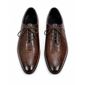 Bottes habillées élégantes en cuir pour homme LEATHER STUDIO, à enfiler, avec doublure intérieure respirante en cuir véritable et semelle extérieure plate en caoutchouc imperméable - Product Image 1