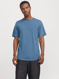 Camiseta Casual de Manga Raglán con Cuello Redondo, 100% Algodón, Estilo Vintage, de Alta Calidad, Personalizada OEM, para Hombre, 2026 - Product Image 1