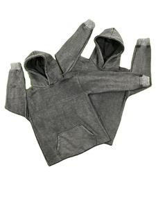 Streetwear lourd personnalisé 500 g/m² Sweatshirts à capuche pour hommes Sweatshirts à capuche vintage double couche délavés à l'acide délavés au soleil - Product Image 2