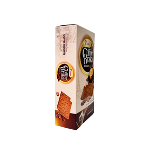 Super Taste Premium Coffee Crackers 210g Crispy Snack <b>Biscuits</b> ODM Vietnam Wholesale Supplier - Product Image 3