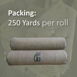 Rouleau de tissu en toile de jute biodégradable de qualité supérieure de 40 pouces de large et 7 oz pour la construction, de Goodman Global Bangladesh - Product Image 3