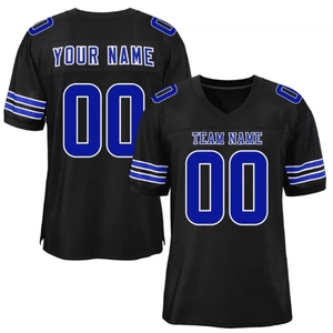 Maillot de football américain personnalisé jaune en mesh à col en V et manches courtes, impression par sublimation, nom de l'équipe 88, respirant, vêtements pour hommes - Product Image 4