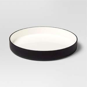 Plato de Camping de Esmalte Resistente e Irrompible, Bandeja de Metal de Grado Alimenticio No Tóxica, Vajilla de Esmalte Resistente a los Arañazos para Picnic al Aire Libre - Product Image 1