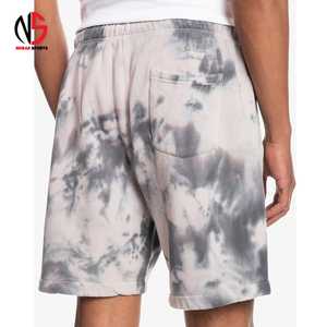 Pantalones Cortos Casuales de Lona para Hombre, Tie Dye, con Logotipo Personalizado, Cintura Elástica, Diseño Sólido, Alta Calidad, Secado Rápido, OEM - Product Image 4