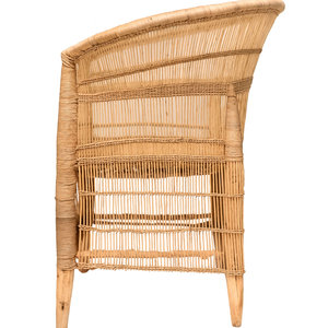 Natural Rattan Armchair Handwoven <b>Wicker</b> Lounge <b>Chair</b> Eco Friendly Wholesale Living Room Hotel Furniture Supplier Bulk Order B2B - Product Image 2