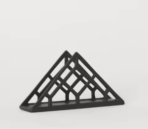 Stylish Indoor Metal Napkin Stand For Dining Table And <b>Kitchen</b> Functional <b>Tissue</b> <b>Holder</b> For Home Office And Restaurant - Product Image 3