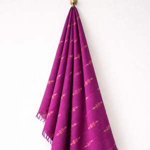 Authentic Handwoven Ikat Cotton Fabric Artisan Made Eco Friendly Durable Machine Washable Skin Friendly Traditional <b>Home</b> <b>Textile</b> - Product Image 3