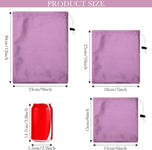 Premium Satin Jewelry Pouch Custom Logo <b>Drawstring</b> Gift Bag for Luxury Brand Packaging Wholesale Factory Supply - Product Image 3