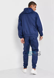 Trajes Deportivos Ligeros de Dos Piezas, Diseño Deportivo, Logotipo Personalizado Impreso, Impermeables, con Cremallera, Tallas Grandes, Transpirables, para Invierno - Product Image 5