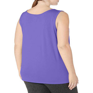 Nouveau design OEM – Débardeurs grande taille pour femmes, sur mesure, en coton de qualité supérieure, respirants et personnalisables – Vente en gros - Product Image 4
