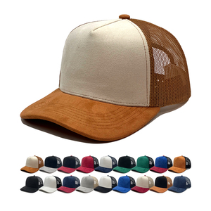 Breathable Mesh Trucker <b>Hat</b> Cross-Border Fashion Commuter Versatile Sun Protection Baseball Cap Multi-Color Cycling Fishing - Product Image 1