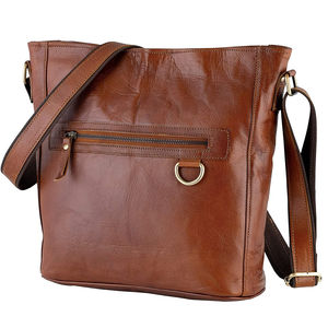 Bolsos de Mano Deportivos de Cuero Genuino Impermeables para Mujer, Estilo Nuevo, Precio al por Mayor, Logotipo Personalizado, Color Sólido, a la Moda - Product Image 4