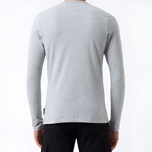 Men's <b>Waffle</b> Knit Long Sleeve T <b>Shirt</b> Two Tone Raglan Sleeve Casual Breathable Stretch Thermal Style Lightweight Activewear Tee - Product Image 6