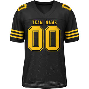 Maillots d'entraînement de football américain en polyester et élasthanne extensibles, vierges, personnalisables, pour fans de football américain - Product Image 2