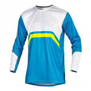 Camiseta de Motocross Resistente, Jersey Personalizado Sublimado de Manga Larga, Equipo de Protección para Motocicleta, Ropa Deportiva Transpirable - Product Image 1