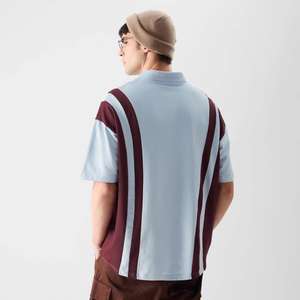 T-shirts de sport pour hommes de haute qualité à manches courtes pour la musculation et la gym, avec échantillon, t-shirt de sport uni Dry Fit - Product Image 2