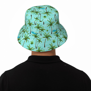 Sombrero de Pescador Casual de Mezclilla con Diseño de Logotipo Personalizado, Multipanel, para Hombre y Mujer, 100% Algodón, Diseño Sólido - Product Image 1