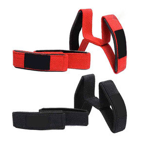 Correas de Levantamiento de Pesas en Forma de 8 de Alto Rendimiento, Soporte de Muñeca de Algodón Duradero para Entrenamiento de Powerlifting y Strongman - Product Image 5
