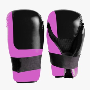 Guantes de Boxeo Profesionales Semi-Contacto con Cierre de Gancho y Bucle de Cuero PU Antideslizante, Personalizables para Entrenamiento de Boxeo para Adultos - Product Image 3