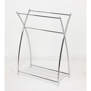 Toallero Creativo Ecológico de Acero Inoxidable, Estante de Almacenamiento de 3 Niveles Independiente, Organizador de Baño con Acabado Negro - Product Image 3