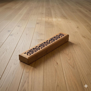 Decorative Religious <b>Incense</b> Burner <b>Box</b> Handmade Eco-Friendly Sandalwood Ash Catcher Indian <b>Incense</b> Home Decor Whimsy Art Craft - Product Image 4