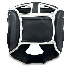 Protection de tête rembourrée à absorption des chocs de qualité supérieure avec sangle de menton réglable pour le karaté et le taekwondo, sécurité maximale - Product Image 2