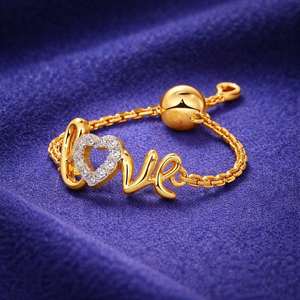 แหวนมอสซาไนต์ VVS รูปหัวใจ 14K ปรับขนาดได้ ตัวเรือนเงินแท้ 925 สำหรับผู้หญิง งานหมั้น งานแต่ง ขายส่ง - Product Image 2