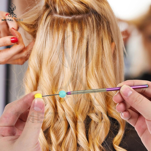 3 Pcs Stainless Steel Hair Extensions <b>Needle</b> Pulling Hook Tool, Hair Tinsel Tool, Micro <b>Needle</b> <b>Threader</b> Wire Pulling <b>Needle</b> Set - Product Image 6