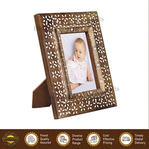 Unique Design Home Decoration & Gifts Use Top Quality 100% Natural <b>White</b> Wash Color Mango Wood Photo <b>Frame</b> for Sale - Product Image 4