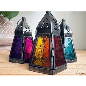 Nouvelle Lanterne Décorative d'Intérieur en Métal Noir Élégant pour la Décoration de la Maison, Idéale pour les Événements du Festival Diwali et comme Centre de Table - Product Image 6