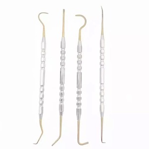Stainless Steel Manual Dental Scaler Plaque Removal Reusable Dental Instrument Best Results Professional <b>Tool</b> - Product Image 2