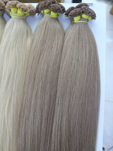 Prix de gros Extensions de cheveux à pointe de kératine vietnamienne 100g Couleur claire 65cm Longueur Paquets de cheveux crus vietnamiens - Product Image 6