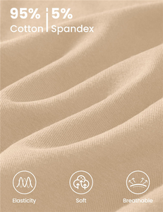 Leggings évasés pour enfants en coton et élasthanne beige, taille élastique, pantalon d'uniforme scolaire pour filles - Product Image 4