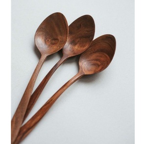 La fábrica vende cubiertos de madera natural, cucharas indias de madera, utensilios de cocina decorativos al por mayor. Fabricante y exportador. - Product Image 4