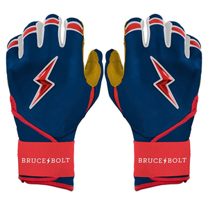 Gants de frappe de baseball en cuir Cabretta 100 % haute qualité du fabricant, avec manchette longue personnalisée, pour une meilleure adhérence, gants de sport pour le baseball - Product Image 1