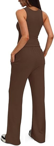 Conjunto Deportivo de Dos Piezas para Mujer, Bra Deportivo con Leggings de Cintura Alta, Ropa de Ejercicio para Mujer - Product Image 2